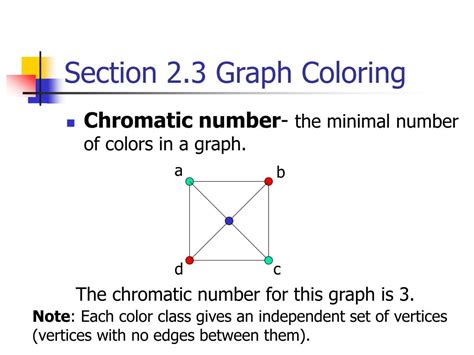 PPT - Section 2.3 Graph Coloring PowerPoint Presentation, free download - ID:217480