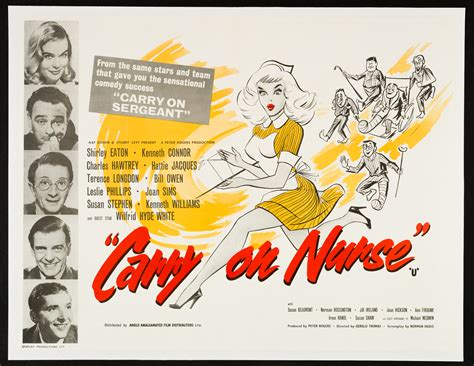 CARRY ON NURSE UK Quad poster | Picture Palace Movie Posters