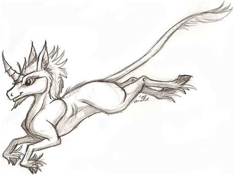 11.8.09. Unicorn drawing | Pencil. | Babbletrish | Flickr