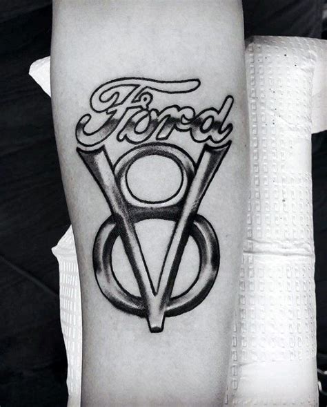 40 V8 Tattoo Designs For Men - Manly Machinery Ink Ideas | Ford tattoo, Tattoos for guys, Hot ...