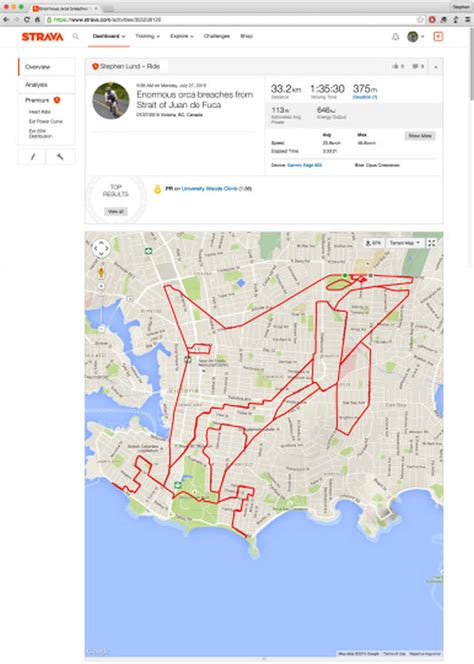 Cyclist Creates GPS Art Doodles by Riding His Bike