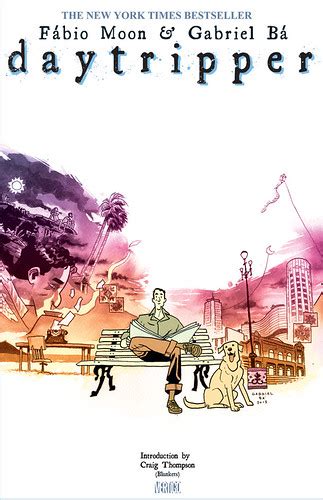 Fábio Moon and Gabriel Bá's blog: Daytripper Deluxe Edition HC - the cover