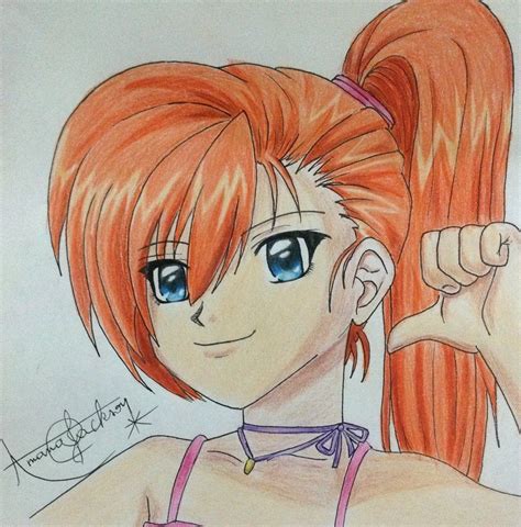 Anime Drawings With Color - animeoppaid