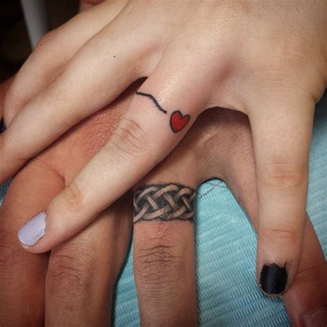 35 Romantic Wedding Ring finger Tattoo designs and ideas | Ring finger tattoos, Ring tattoo ...