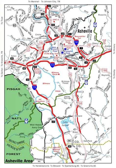 Printable Map Of Downtown Asheville Nc - Printable Maps