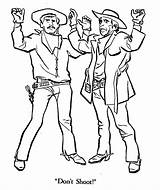 The ALEX TOTH Archives  BUFFALO BILL Jr AND CALAMITY COLORING sketch template
