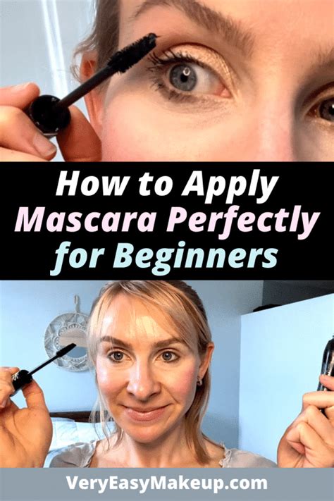 How to Apply Mascara Perfectly for Beginners.