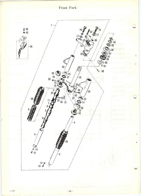 Suzuki A100 Parts Manual