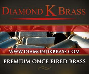 Diamond K. Brass Now Selling Projectiles and Reloading Accessories