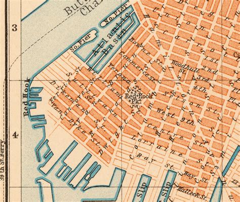 Brooklyn map Old map of Brooklyn fine reproduction on | Etsy