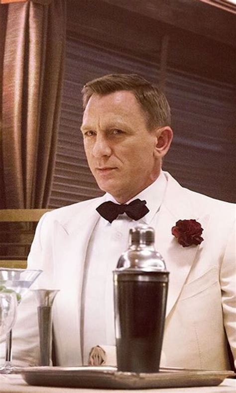 Spectre Daniel Craig (James Bond) White Tuxedo Jacket ...