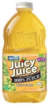 Juicy Juice White Grape 100% Juice 64 oz - White Grape Juice Recommendation | BarStack