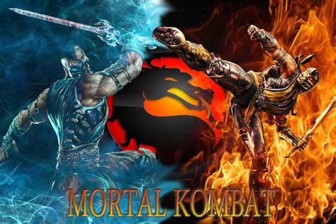 Mortal Kombat.Sub-Zero V.s. Scorpion by spyboy114 on DeviantArt