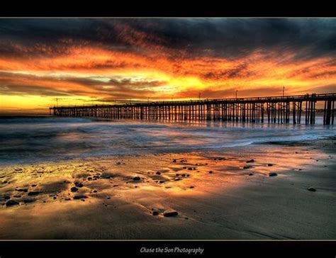 Checking out the view of the Ventura Pier at sunset is so calming and tranquil. Perfect moment ...