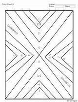 Algebra 1  Finding Slope Coloring Activity By JustMathThings TPT sketch template