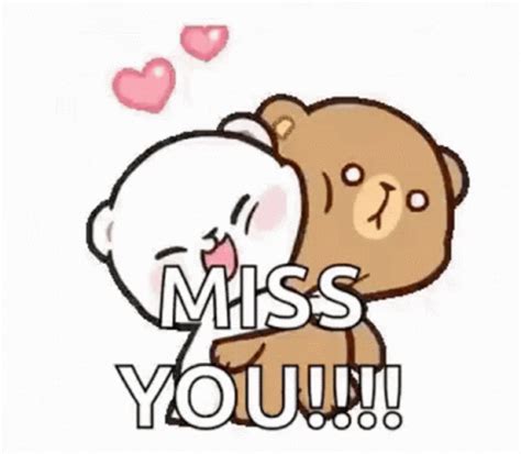 Miss You Milk And Mocha GIF - MissYou MilkAndMocha Hug - Discover & Share GIFs