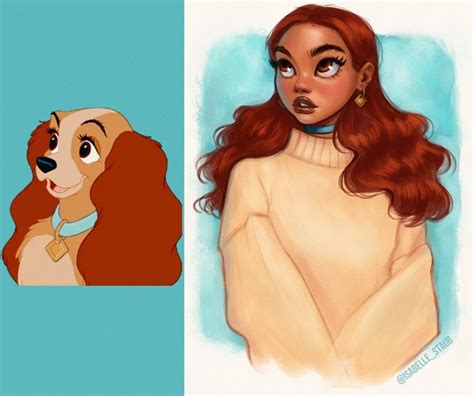 Artists imagined famous disney characters as humans and the results are mind blowing – Artofit