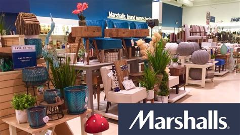 MARSHALLS FURNITURE CHAIRS TABLES SPRING DECOR SHOP WITH ME SHOPPING STORE WALK THROUGH - YouTube