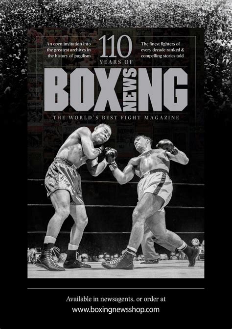 Boxing News Magazine - 27-Aug 2020 Subscriptions | Pocketmags