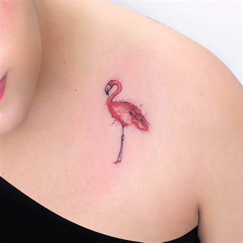 Small Flamingo Tattoo | Best Tattoo Ideas Gallery