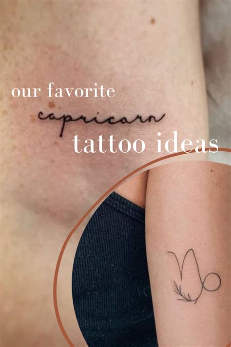 Strong Capricorn Tattoo Zodiac Tattoo Ideas - Tattoo Glee