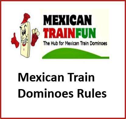 Mexican Train Dominoes Rules - MexicanTrainFun Craft Activities For ...