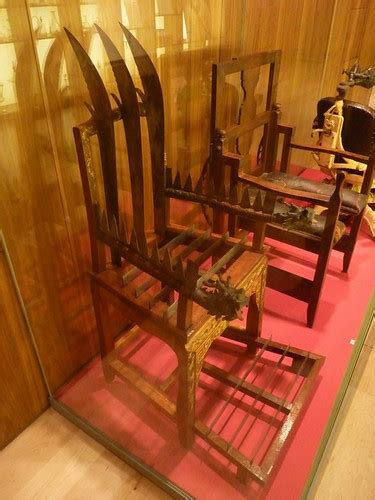 Torture chair | Chinese torture chair, 1700-1900. An interes… | Flickr