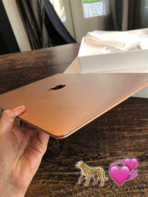 MacBook gold🐆💞 | Apple iphone accessories, Rose gold macbook, Rose gold macbook air