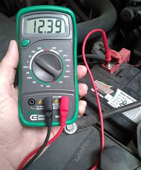 Testing a Car Battery With a Multimeter