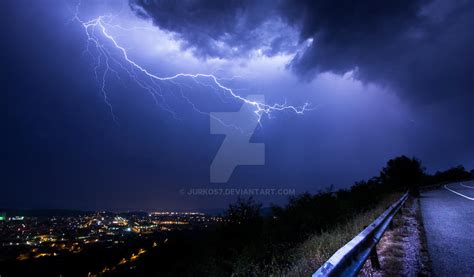 Thunder Beside The Road by Jurkos7 on DeviantArt