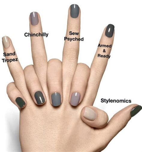 Gel Nail Designs Best Fall Nail Colors 2020 PNG