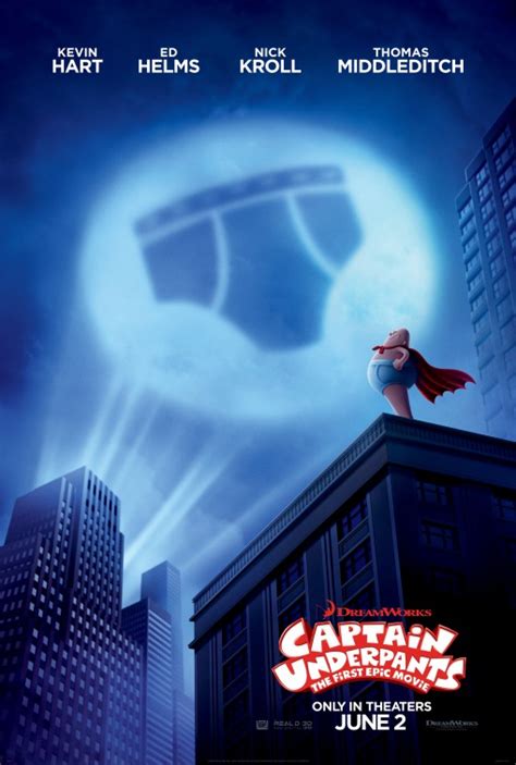 Captain Underpants Movie Poster (#1 of 3) - IMP Awards