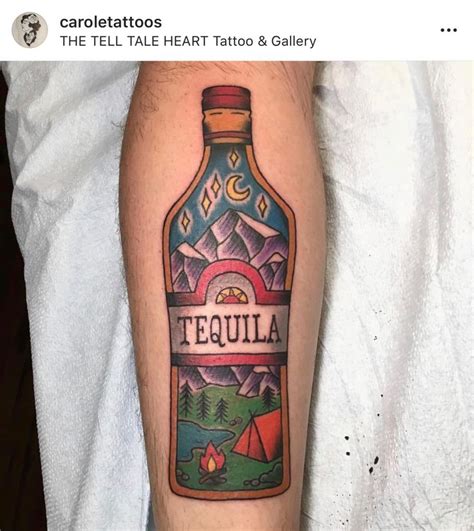 Pin by Carrie S. on Bottle tattoos | Bottle tattoo, Gold peak tea bottle, Heart tattoo