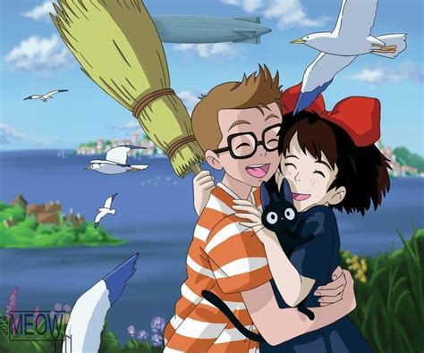 Bildergebnis für kiki x tombo | Studio ghibli fanart, Studio ghibli art ...