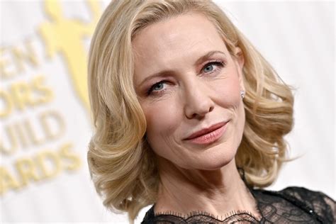 Cate Blanchett: "that won't help you become successful"