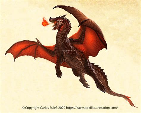 ArtStation - European Dragon