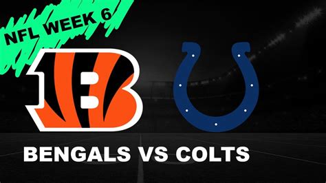 Cincinnati Bengals vs Indianapolis Colts - YouTube