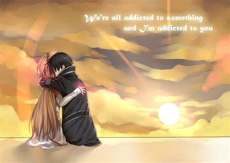 Crying Couple Hug Anime Wallpapers - Wallpaper Cave