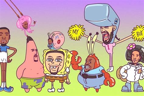 Warriors + SpongeBob fan art is extremely cool