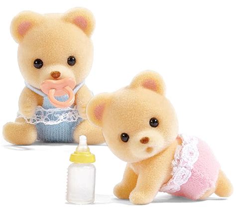 Calico Critters Cuddle Bear Twins - - Fat Brain Toys