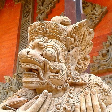 Ancient detail - the sculptures in Balinese temples are extraordinary ...