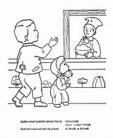 Nursery Rhymes Coloring Pages  Free Printable For Kids sketch template