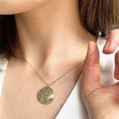 Antiqued Gold Globe Pendant Necklace By Lisa Angel | notonthehighstreet.com