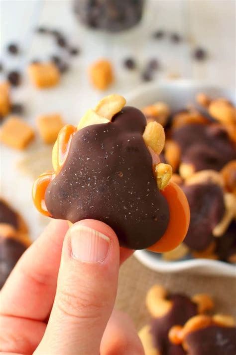 EASY Chocolate Covered Cashews Recipe | Just 4 Ingredients!