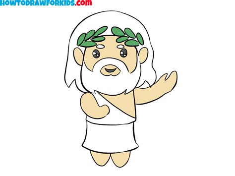 How to Draw Zeus - Easy Drawing Tutorial For Kids