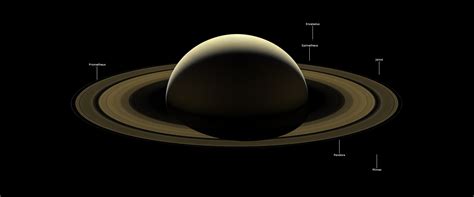 Cassini brengt nog één keer Saturnus majestueus in beeld