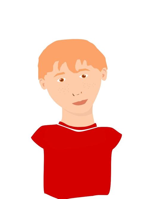 Boy Hair Red drawing free image download