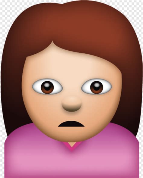 Woman Sad Face Emoji - 485x601 (#23127988) PNG Image - PngJoy