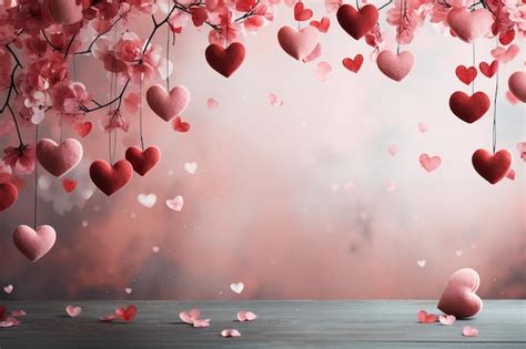 Premium Photo | Love Background Heart Valentin