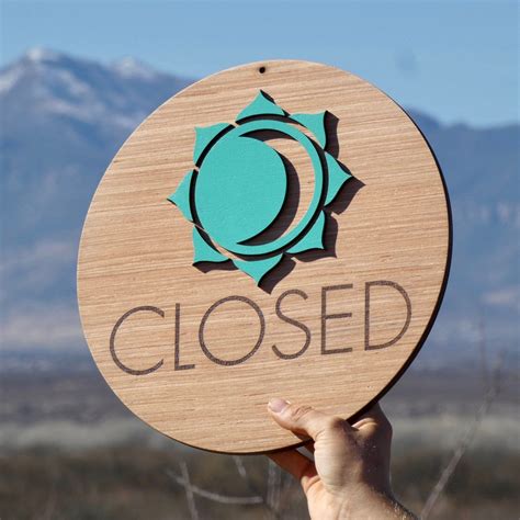 C L O S E D 💙 Closed Signs, Open Signs, Neon Open Sign, Sierra Vista, Custom Wall Decor, Unique ...